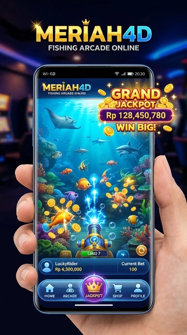 Pratinjau antarmuka meriah4d — aplikasi APK resmi Android v1.4.4