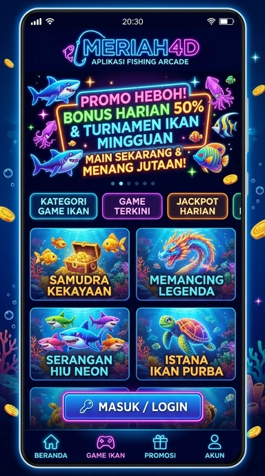 Cuplikan layar menu unduhan meriah4d untuk perangkat Android